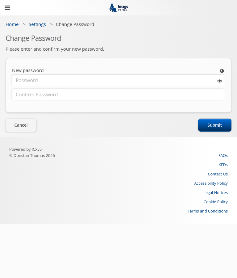 Common > 11 Change Password Step 2